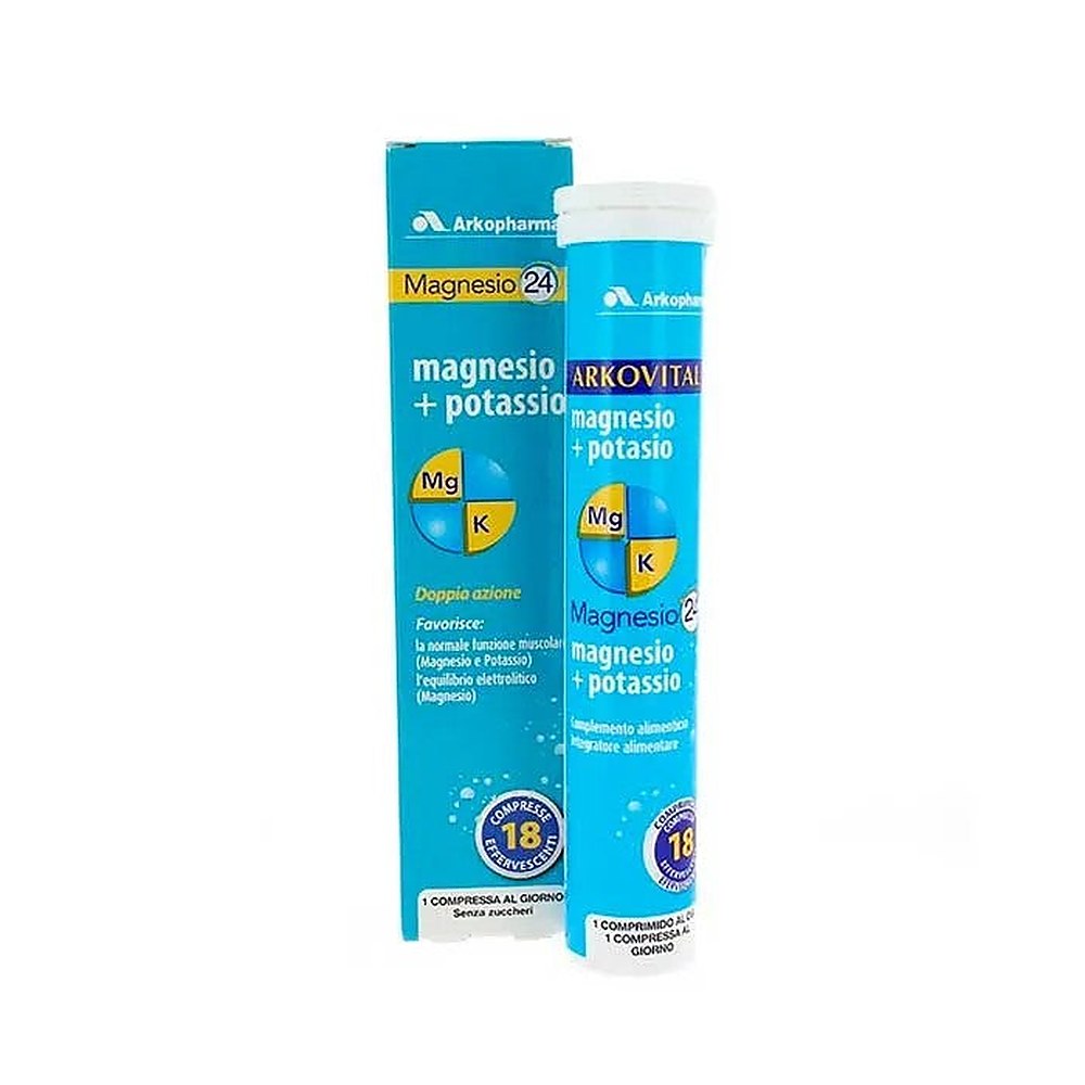 Arkopharma Arkovital Magnesium Kalium 18 poretablettia