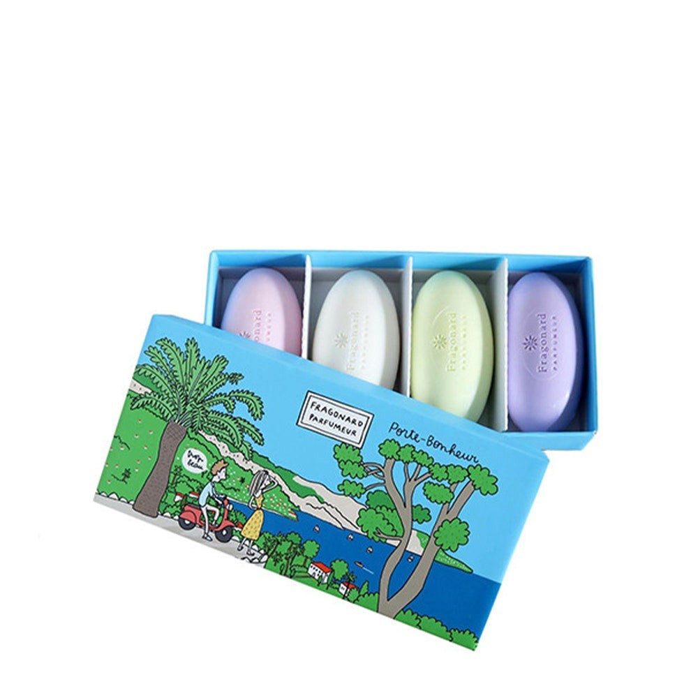 Fragonard Onnen Saippuasetti 4 x 50 g — Saippuasetti