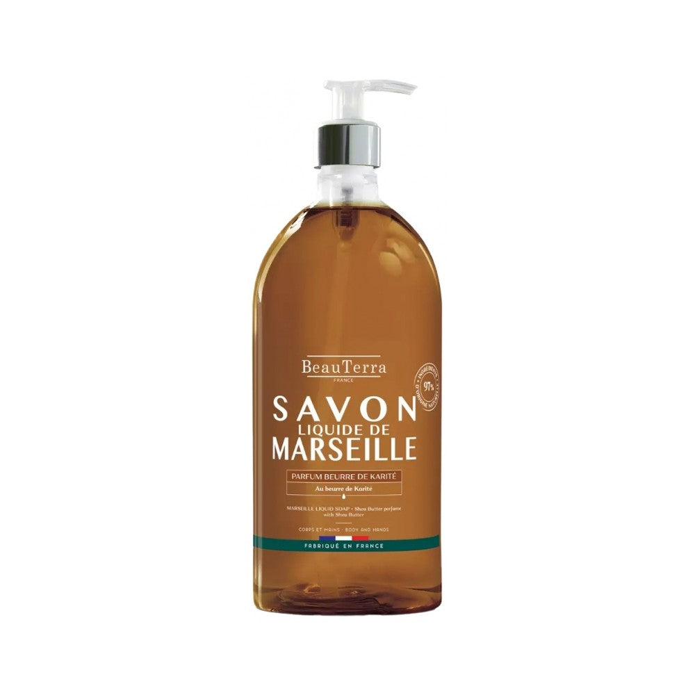 Beauterra Sapone Marsiglia Burro Karité 1000ml — Sapone corpo