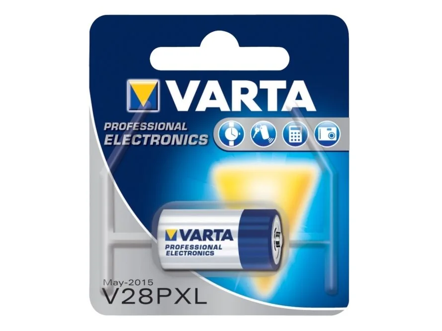 Varta -V28PXL, Kertakäyttöinen akku, Litium, 6 V, 1 kpl, 170 mAh, 25,1 mm
