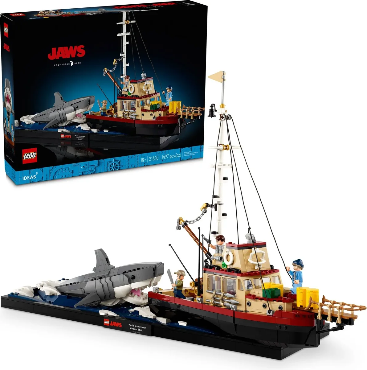 LEGO Ideas 21350 Tappajahai