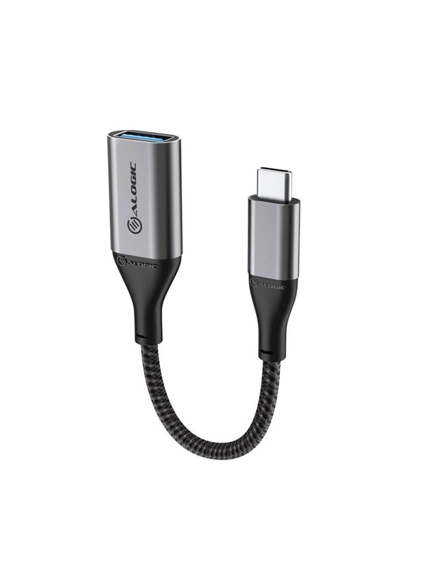 ALOGIC ULCAA-SGR - USB-C - USB-A -sovitin, Harmaa