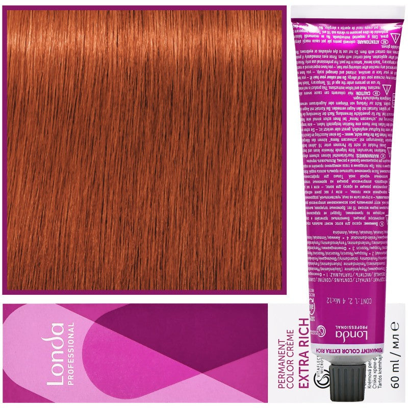 Londa Väri 60ml 7/4 Keskimääräinen kupari blondi