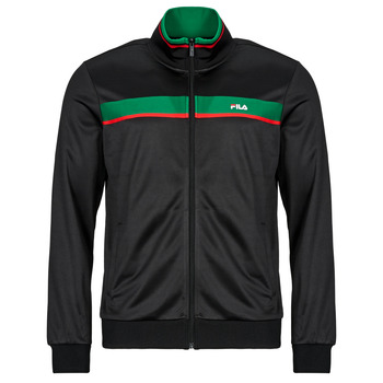 FILA Collegetakki 'SAGANO' tummanvihreä / punainen / musta