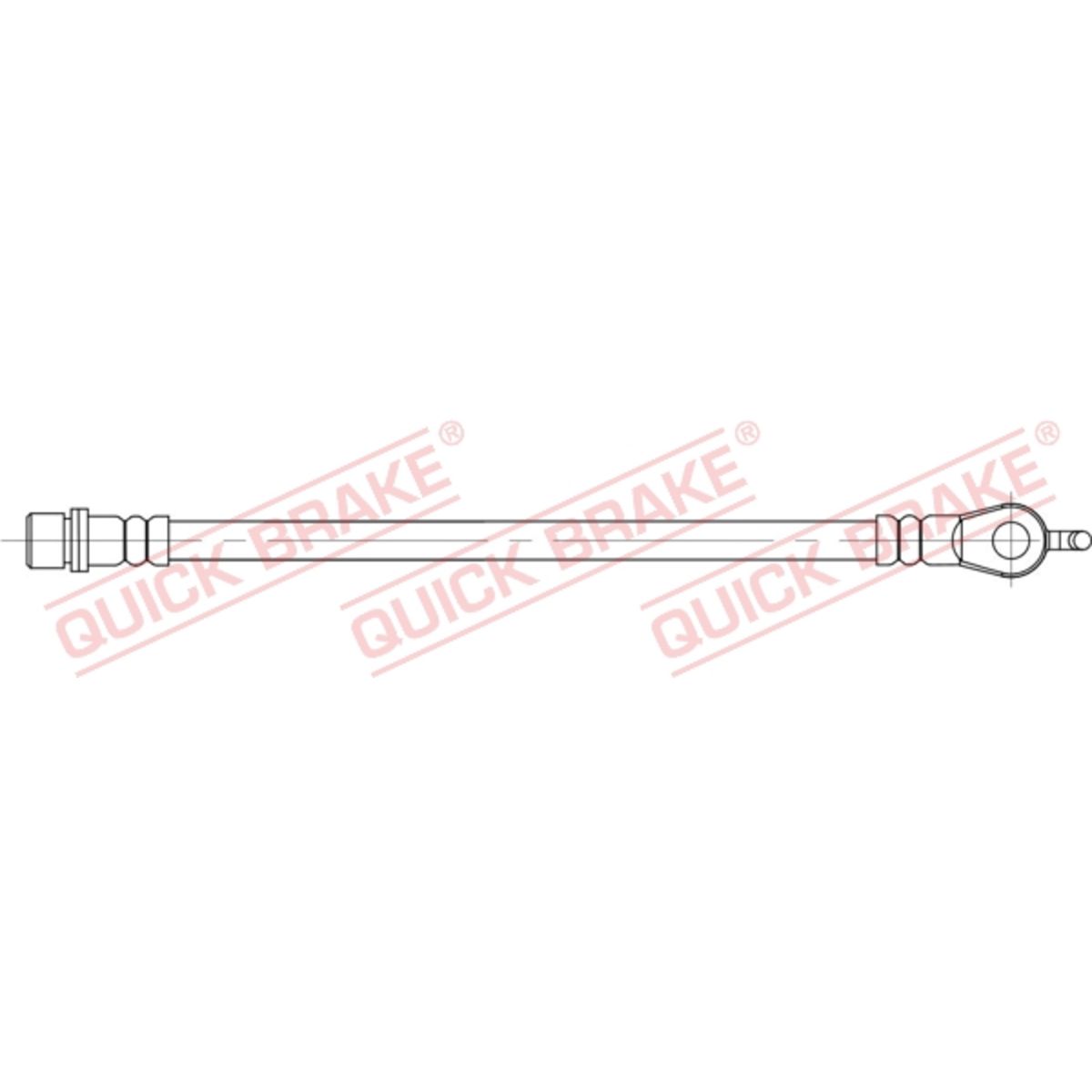 Jarruletku QUICK BRAKE 58.004