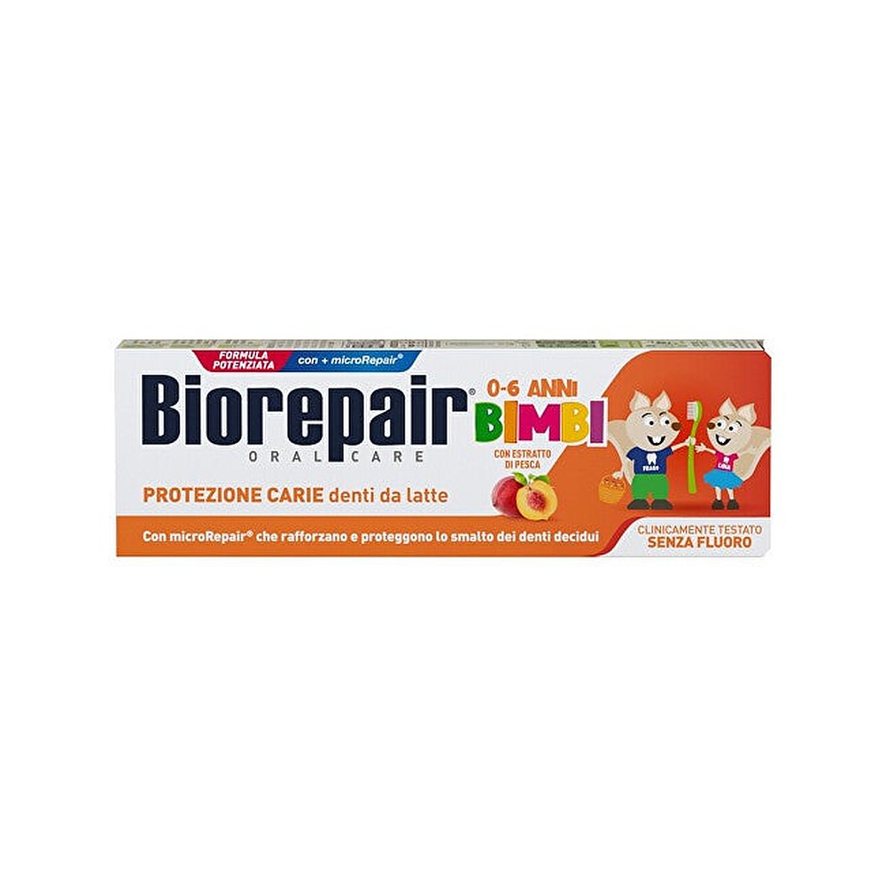 Biorepair Persikka hammastahna lapsille 0-6 - 50 ml