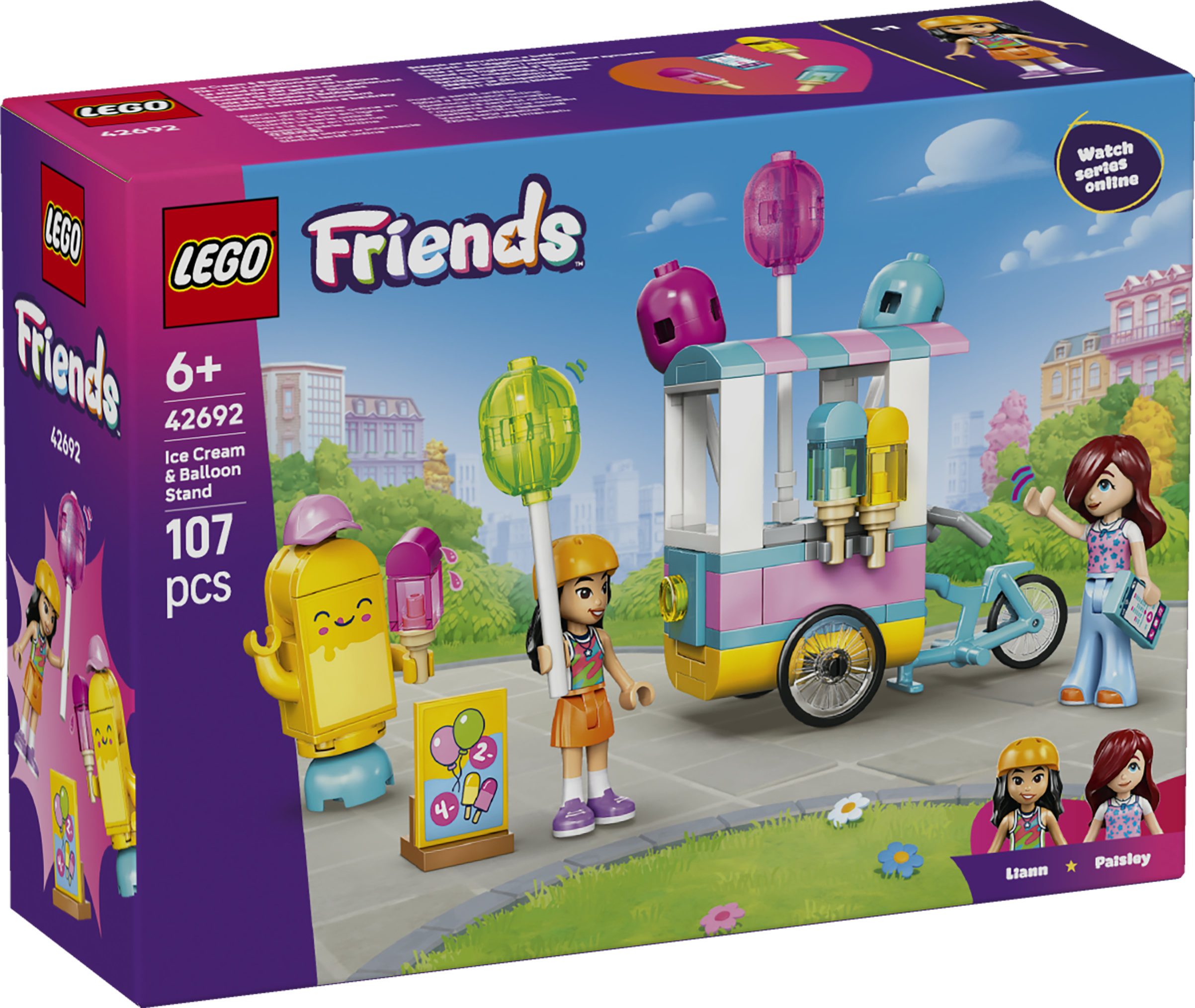 LEGO Friends 42692 Jäätelö‐ ja ilmapallokoju