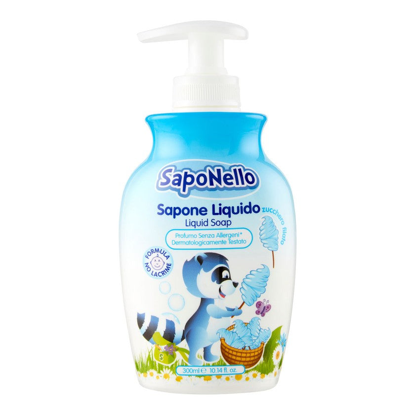 Saponello Nestesaippua Vattusokeri 300 ml