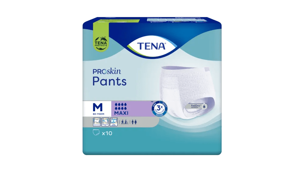 Tena Proskin Pants Maxi m inkohousut 10 kpl lant.ymp.80-110 cm