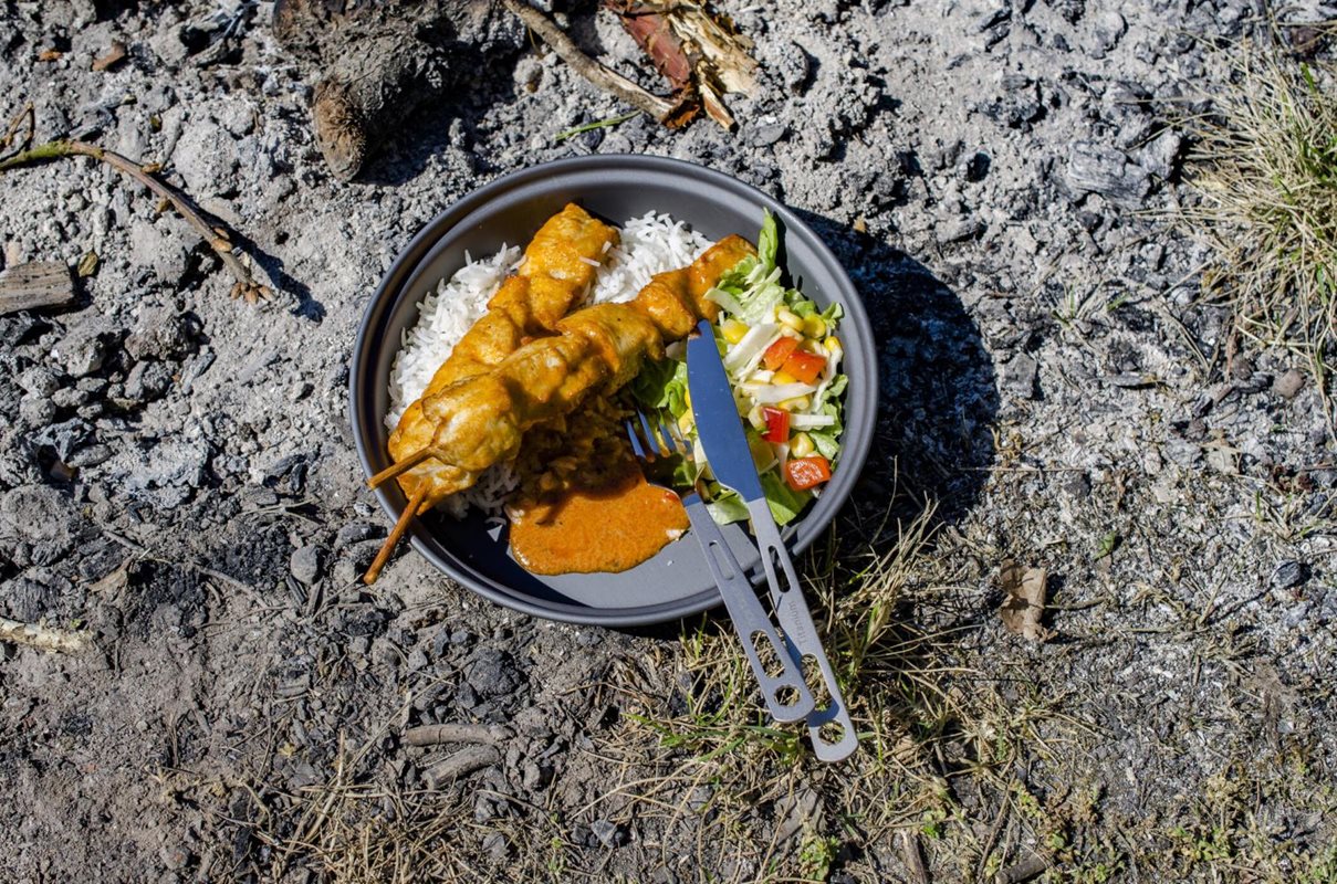 Nordisk Titanium Cutlery set w/ 1 Fork & 1 Spoon