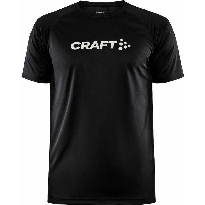 Craft CORE ESSENCE LOGO TEE M Black - XS