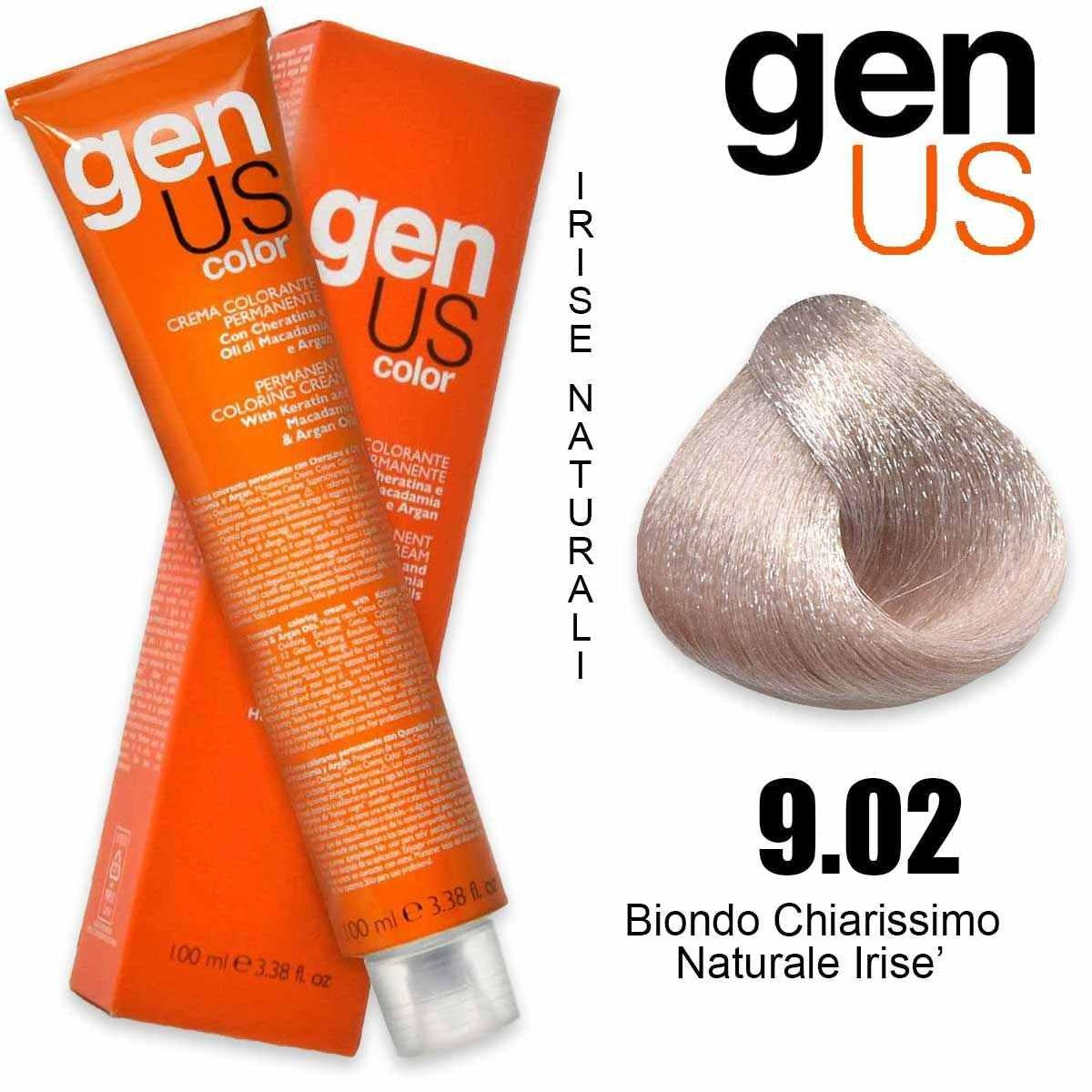 Pysyvä värjäysvoide Genus 100 ml 9.02