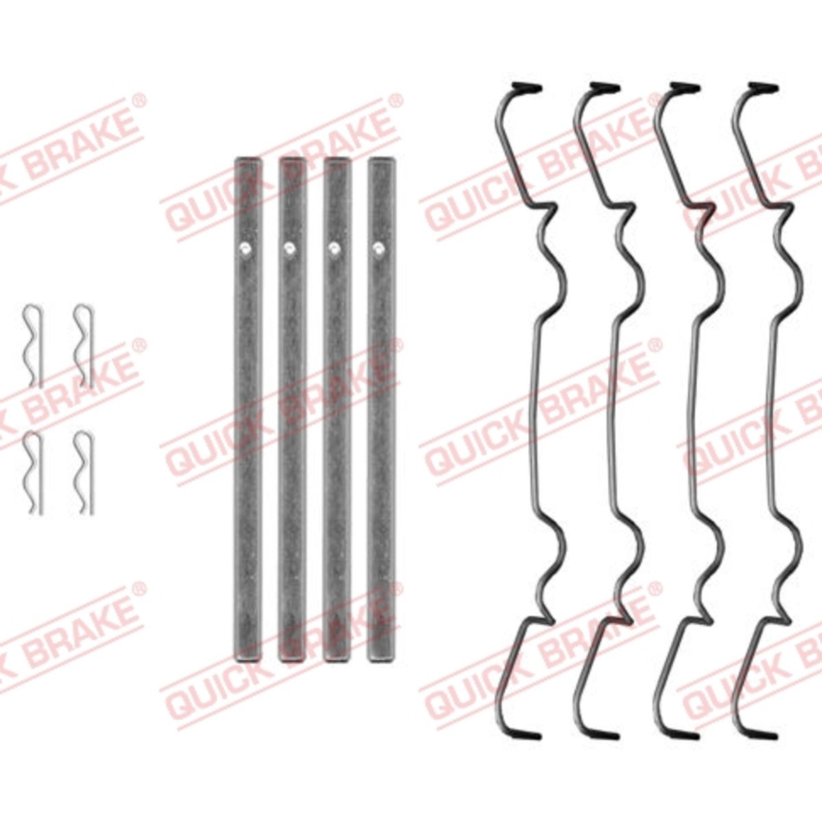 Jarrupalojen asennussarja QUICK BRAKE 109-0069
