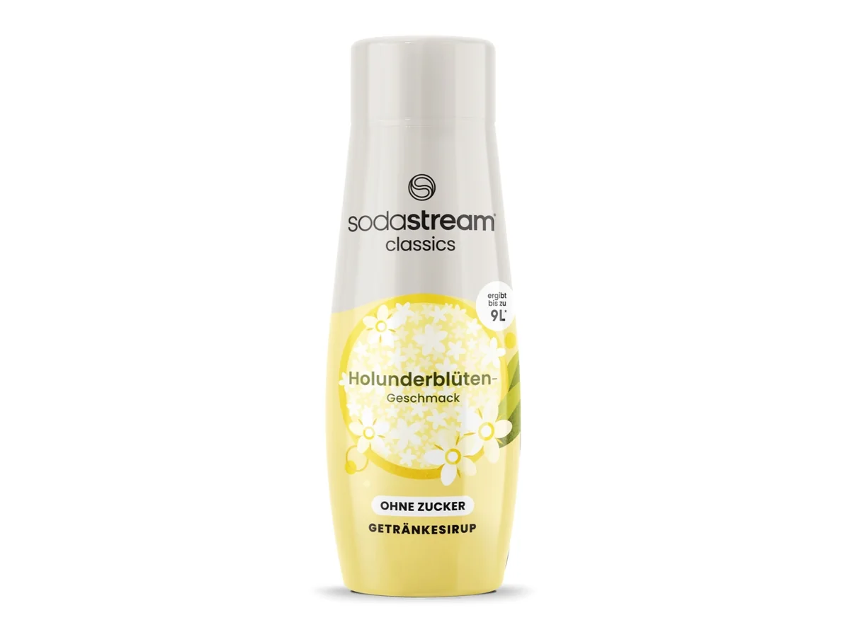 SodaStream 1024269490, Hiilihapotettu siirappi, Vihreä, Valkoinen, Keltainen, Seljankukka, 440 ml, 9 L, 1 kpl