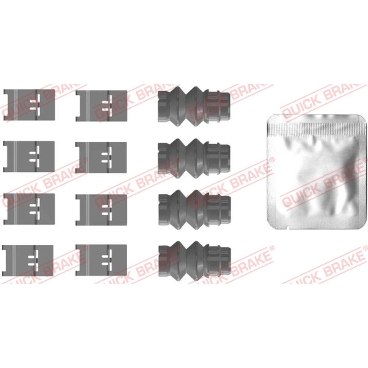 Jarrupalojen asennussarja QUICK BRAKE 109-0110