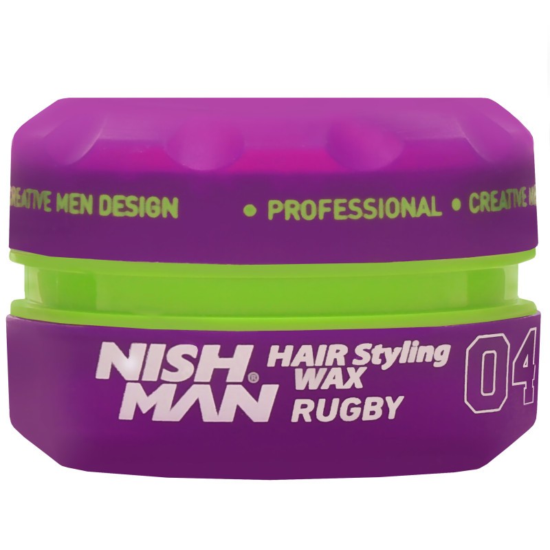 Nishman 04 Rugby Hair Wax Vesipohjainen pomade 150 ml