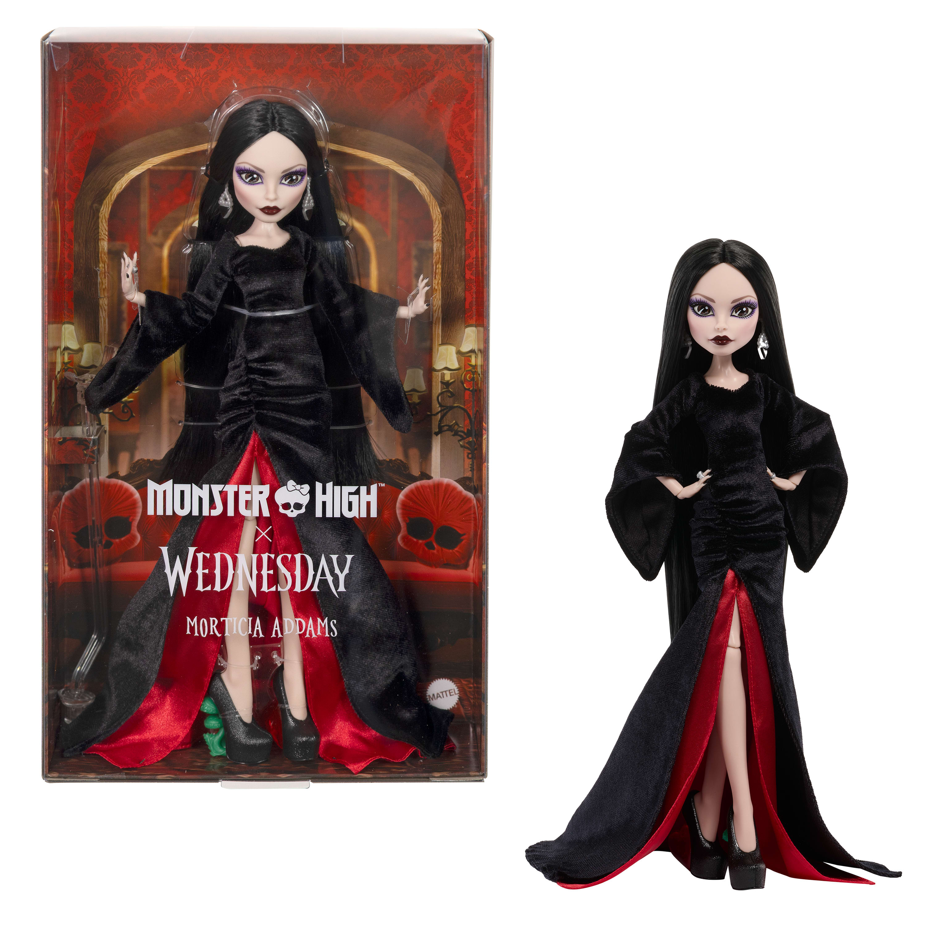 Monster High x Wednesday Morticia