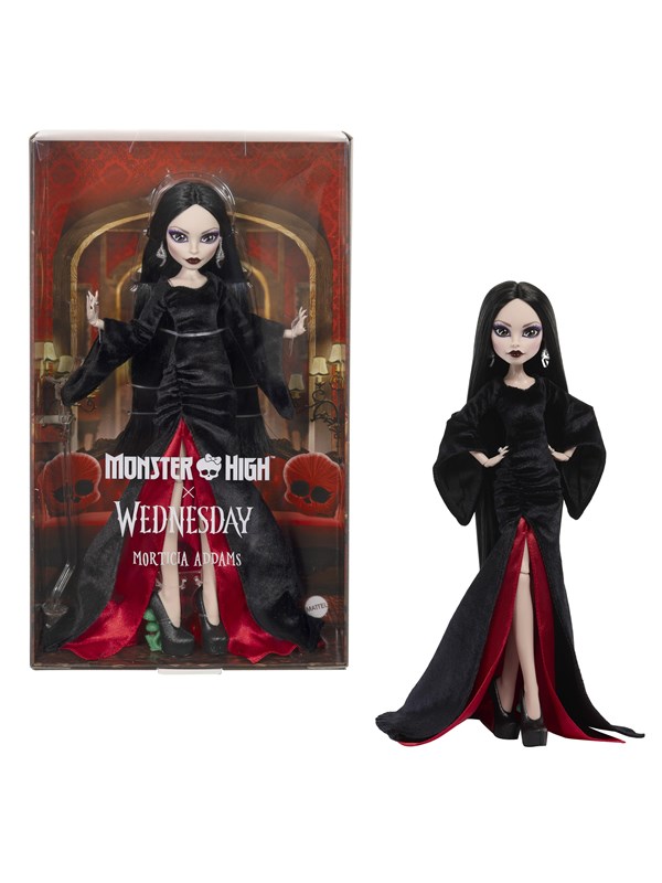Monster High x Wednesday Morticia