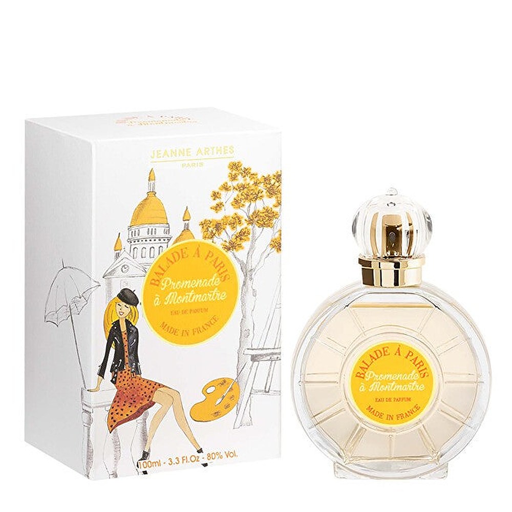 Jeanne Arthes Balade À Paris Promenade A Montmartre Eau De Parfum naisille 100 ml