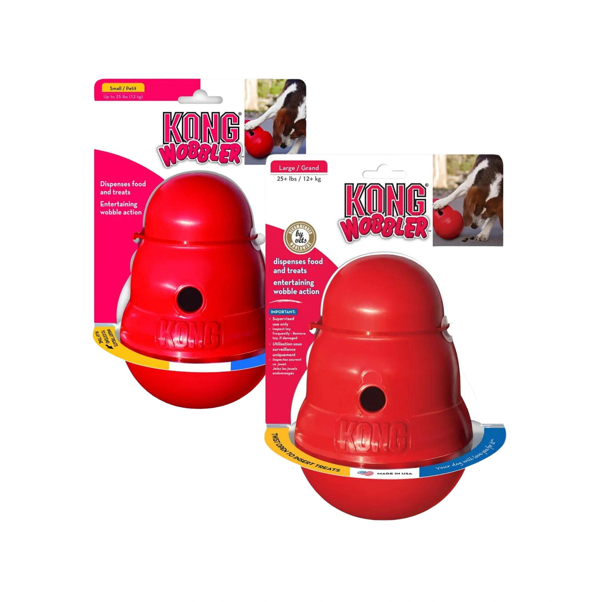 Kong Wobbler - Aktivointilelu herkuille, S