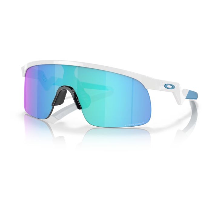 Oakley Resistor Prizm Sapphire Aurinkolasit, Koko Yksi, Valkoinen - Täydellinen juoksuun ja ulkoiluun