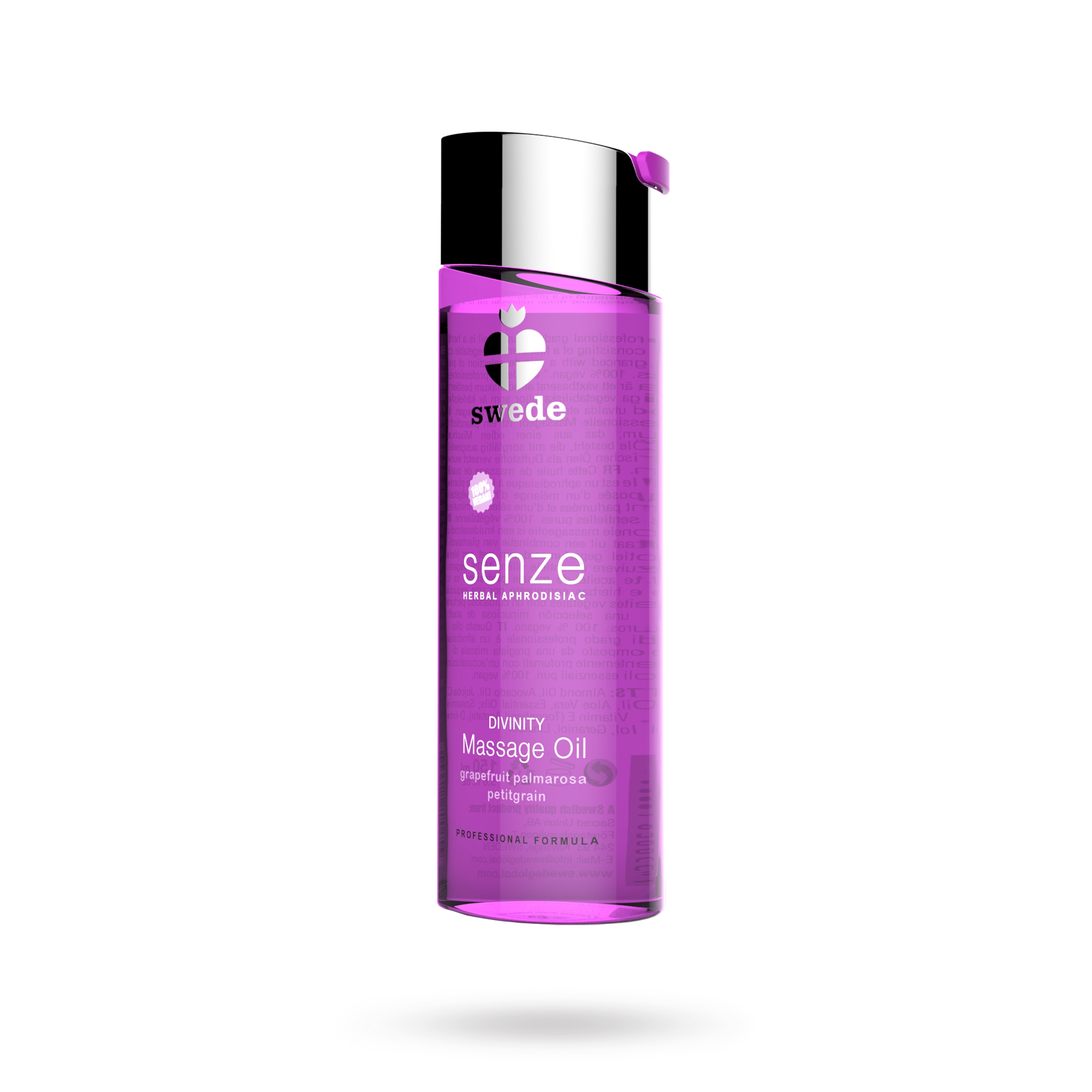 Massage Oil Grapefruit Palmarosa Petitgrain 75ml Hierontaöljy