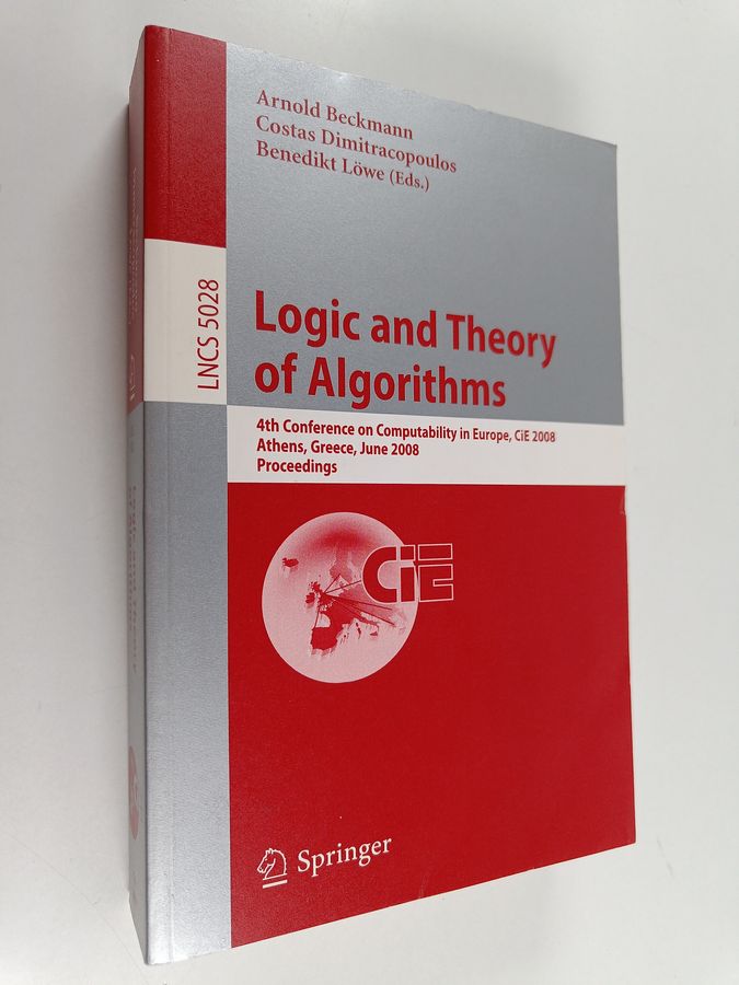 Logic and Theory of Algorithms