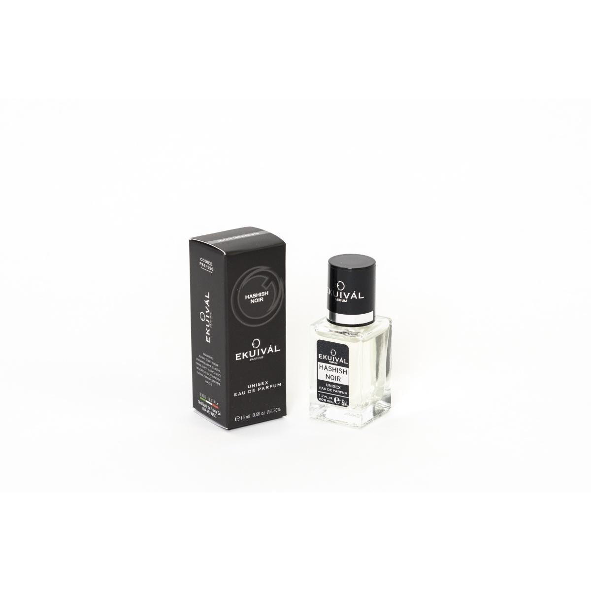 Unisex-hajuvesi 15 ml Ekuival Hashish Noir