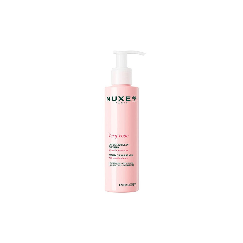 Nuxe Latte Detergente Cremoso Very Rose 200 ml — Latte detergente