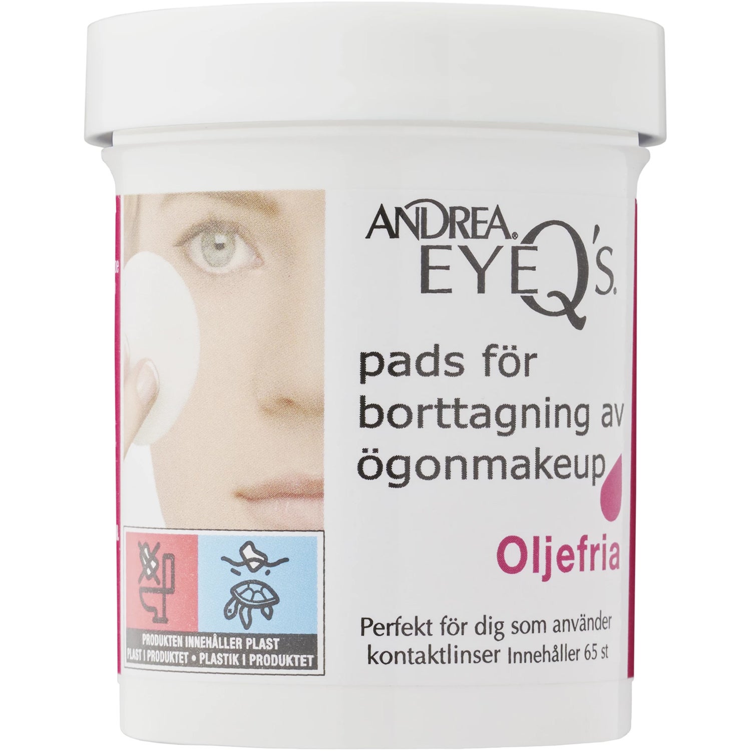 AnDrea EyeQ Non Oily Vit 65 pads
