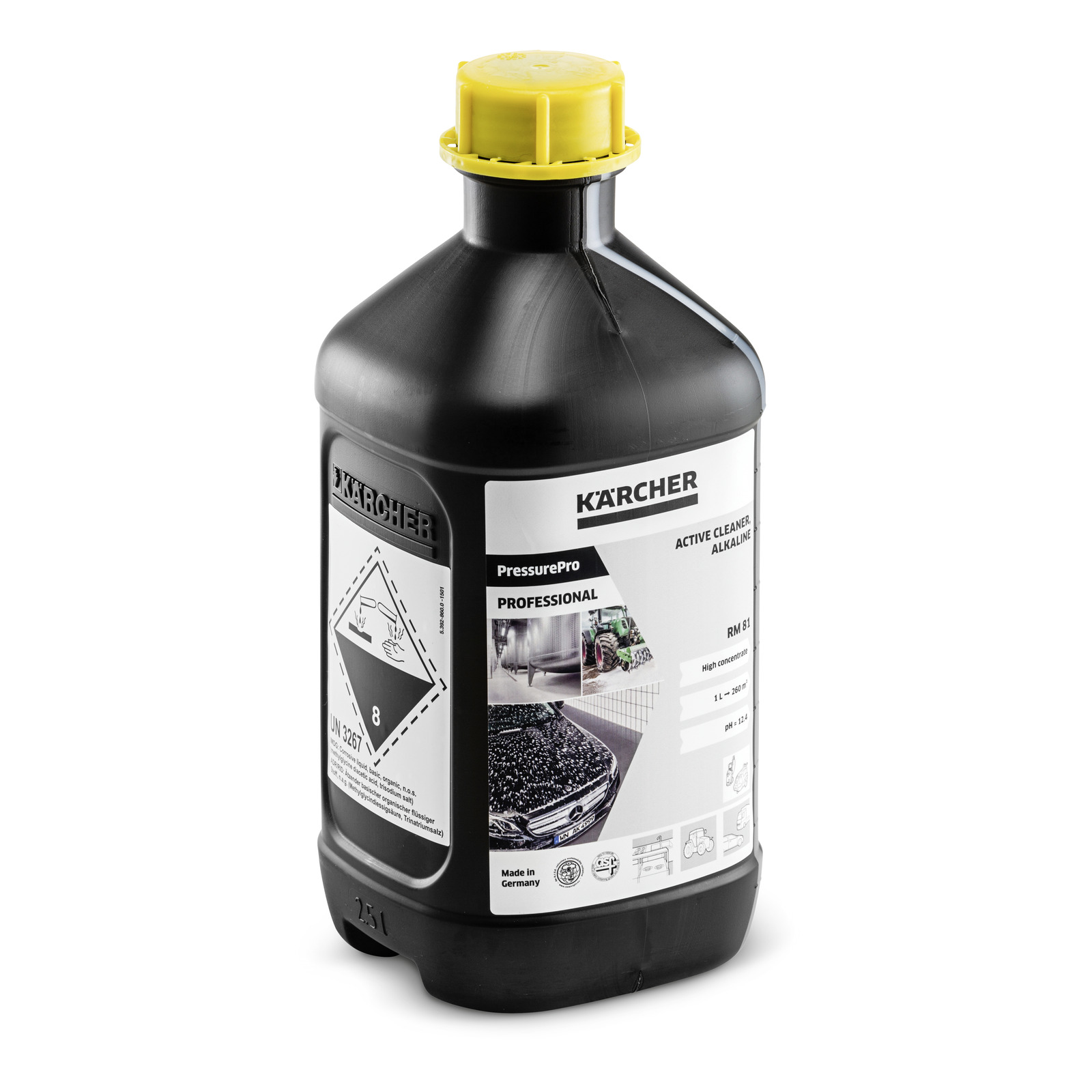 Kärcher - Aktiivipesuaine, alkalinen, RM 81, 2.5l
