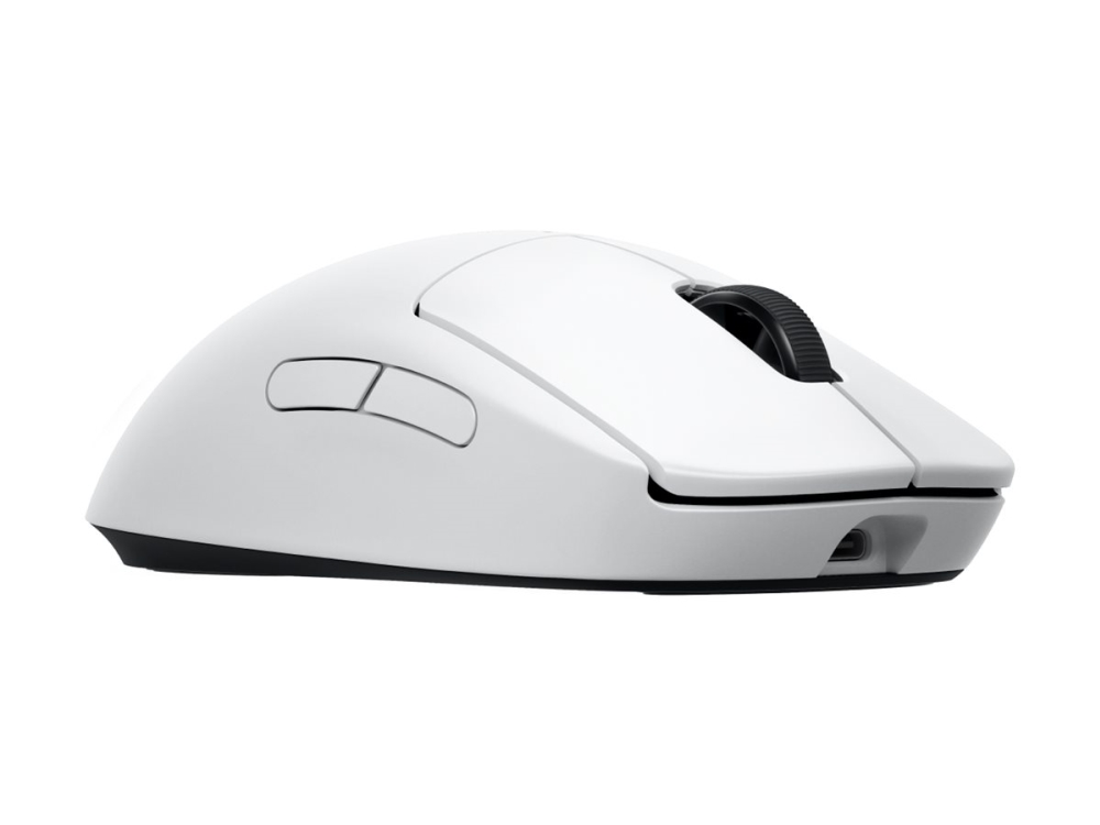 Logitech G PRO 2 LIGHTSPEED Mouse, Molempikätinen, Optinen, Langaton RF, 32000 DPI, 1 ms, Valkoinen