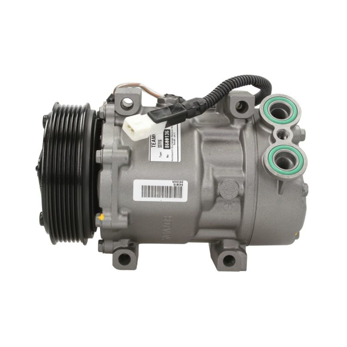 Ilmastoinnin kompressori TEAMEC 8600136