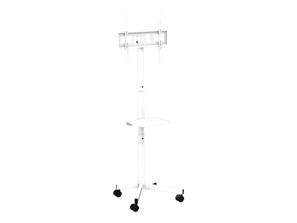 Gembird TVS-55T-03-W, 139,7 cm (55), 100 x 100 mm, 400 x 400 mm, -5 - 0°, Terästä, Valkoinen