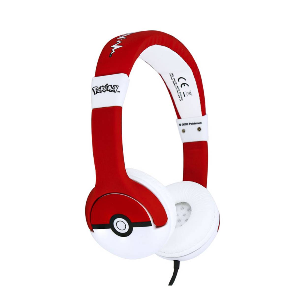 OTL Pokémon PokeBall - Lasten kuulokkeet - Äänenvoimakkuus rajoitettu 85dB max