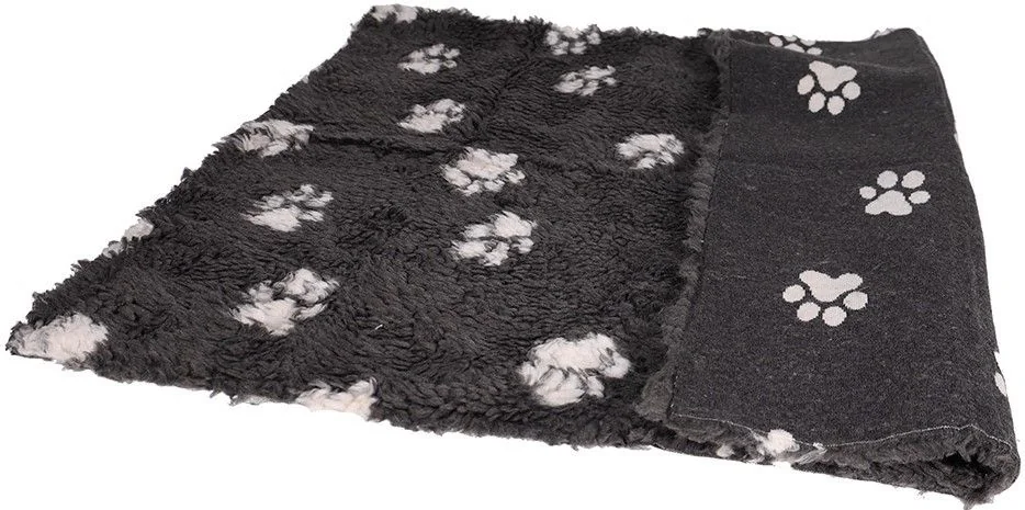Active Canis Vetbed 100x150 cm Large Grey with Paws