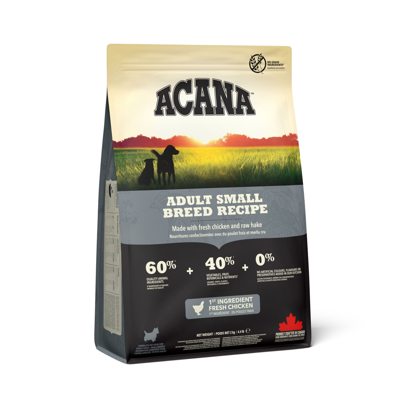 Acana Adult Small Breed Recipe Dry Dog Food 2kg