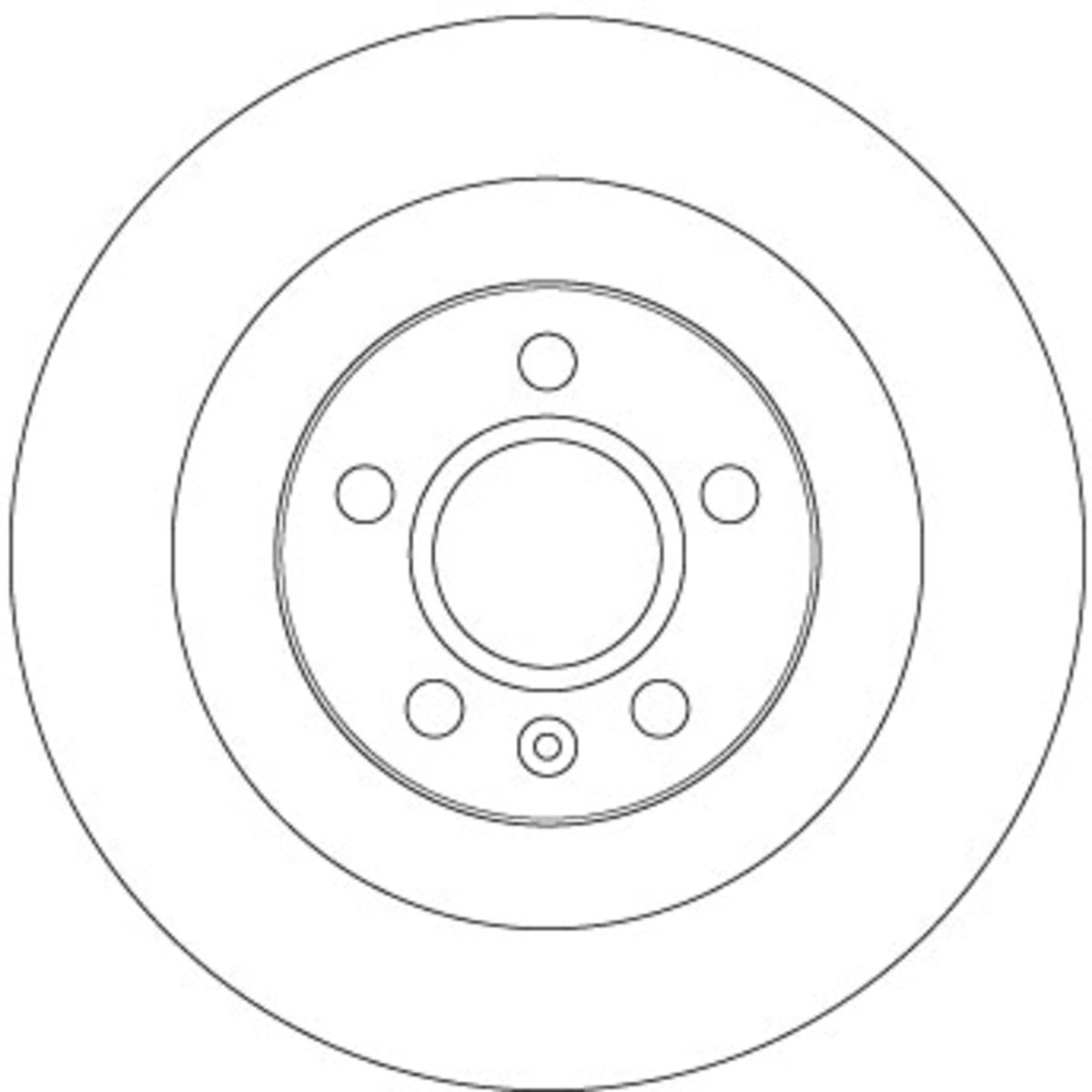 Jarrulevy TRW DF6970
