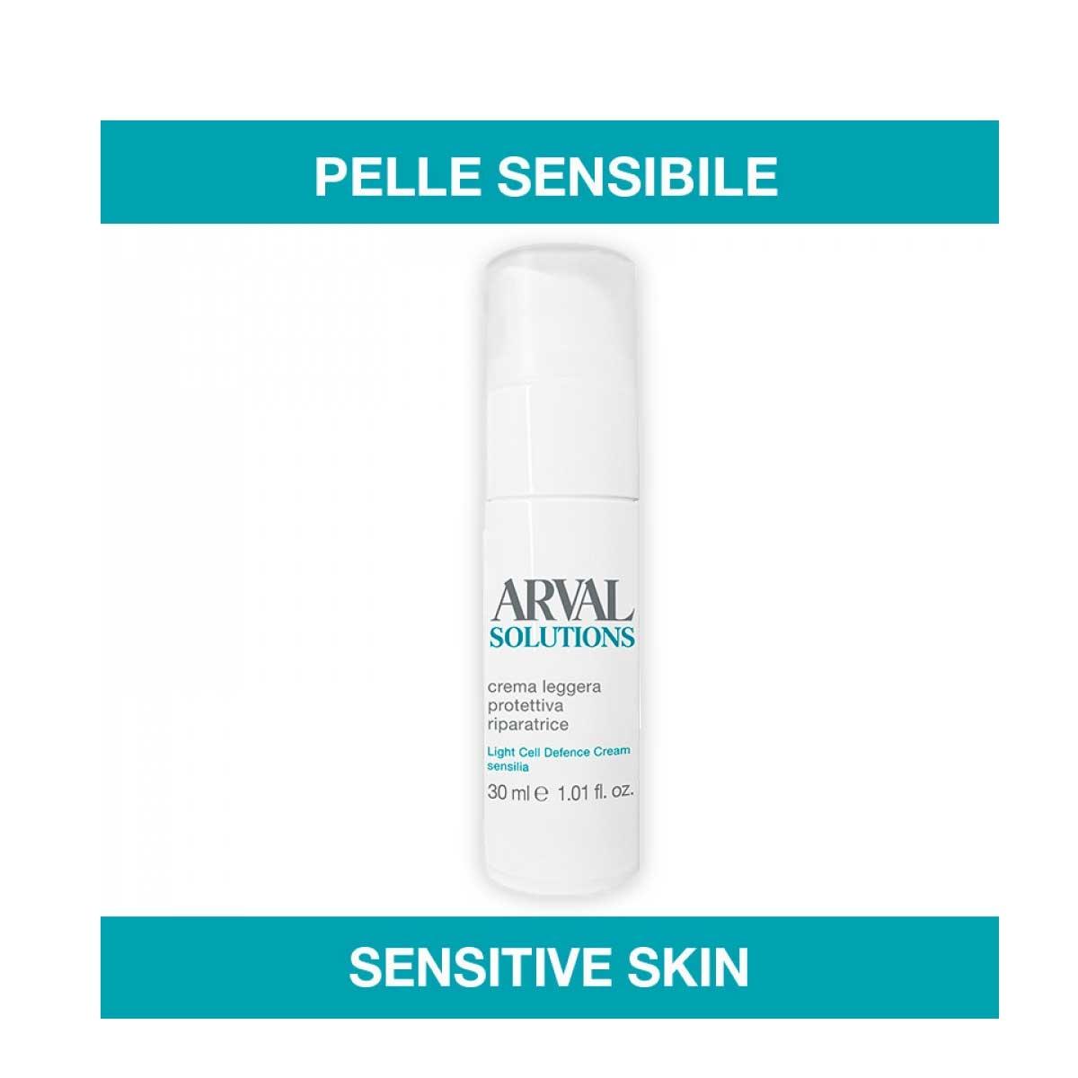 Arval Solution Sensilia - Kevyt voide solujen suojaamiseen Fl. 30 ml