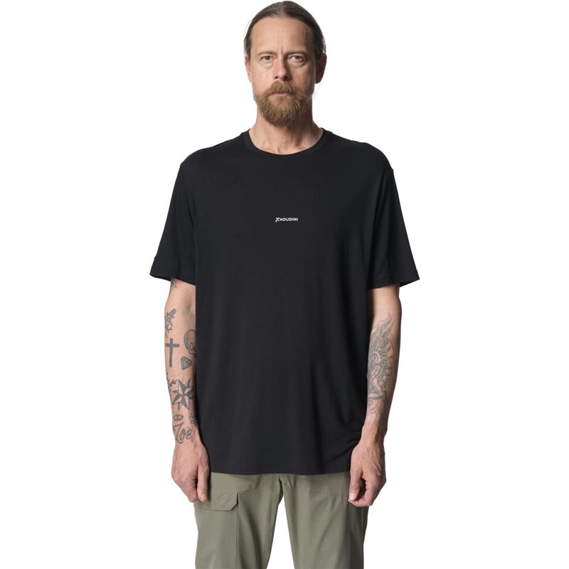 Houdini M's Tree Message Tee True Black / Houdini - XXL