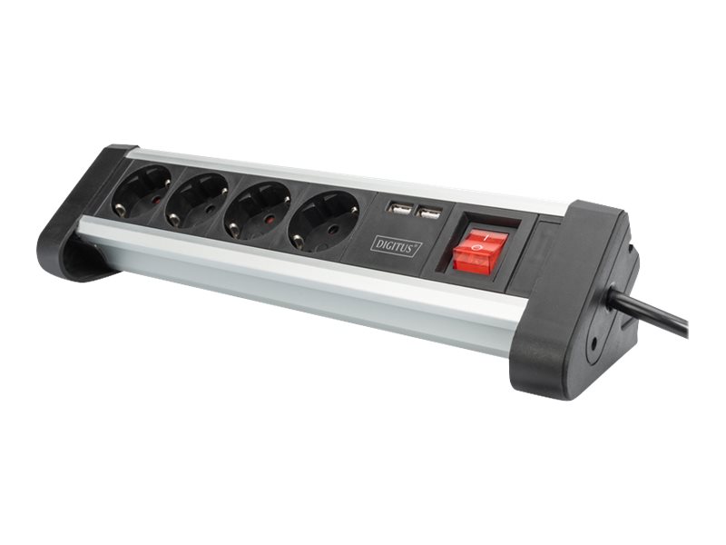 DIGITUS 4-way Office Power Strip