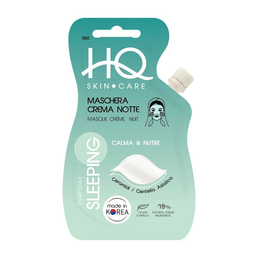 Hq Yönaamio Kosteuttava Ja Ravitseva Keramideilla Ja Centella Asiatica 25 Ml