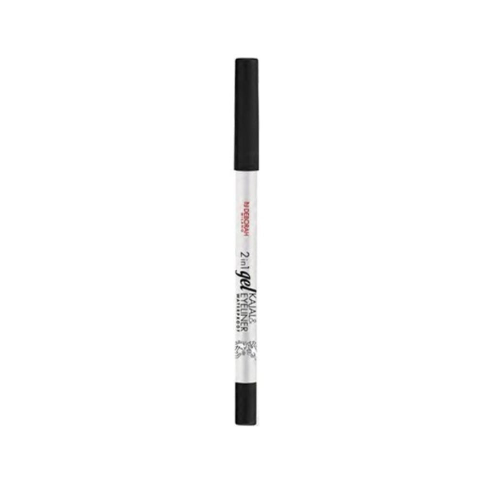 Deborah Deborah Vedenkestävä luomiväri ja eyeliner Kajal 2 in 1 musta