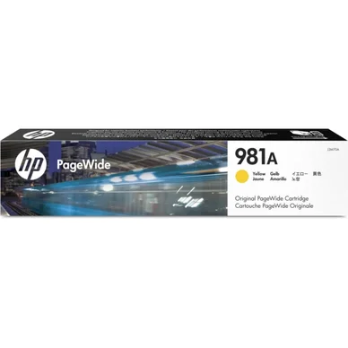 HP 981A Original PageWide mustekasetti (keltainen)