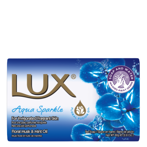 Lux Aqua Sparkle Blue Saippuapala – 80 g