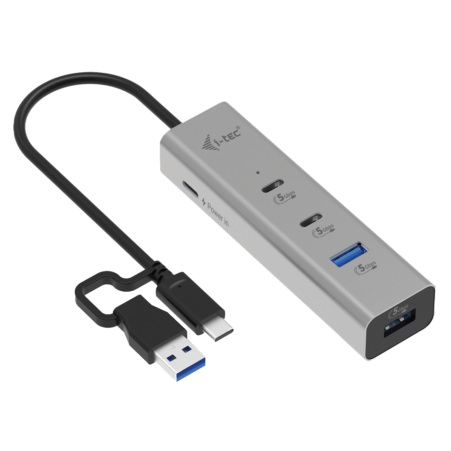 I-tec Universal Charging Metal Hub Usb-c/a Pd 85w