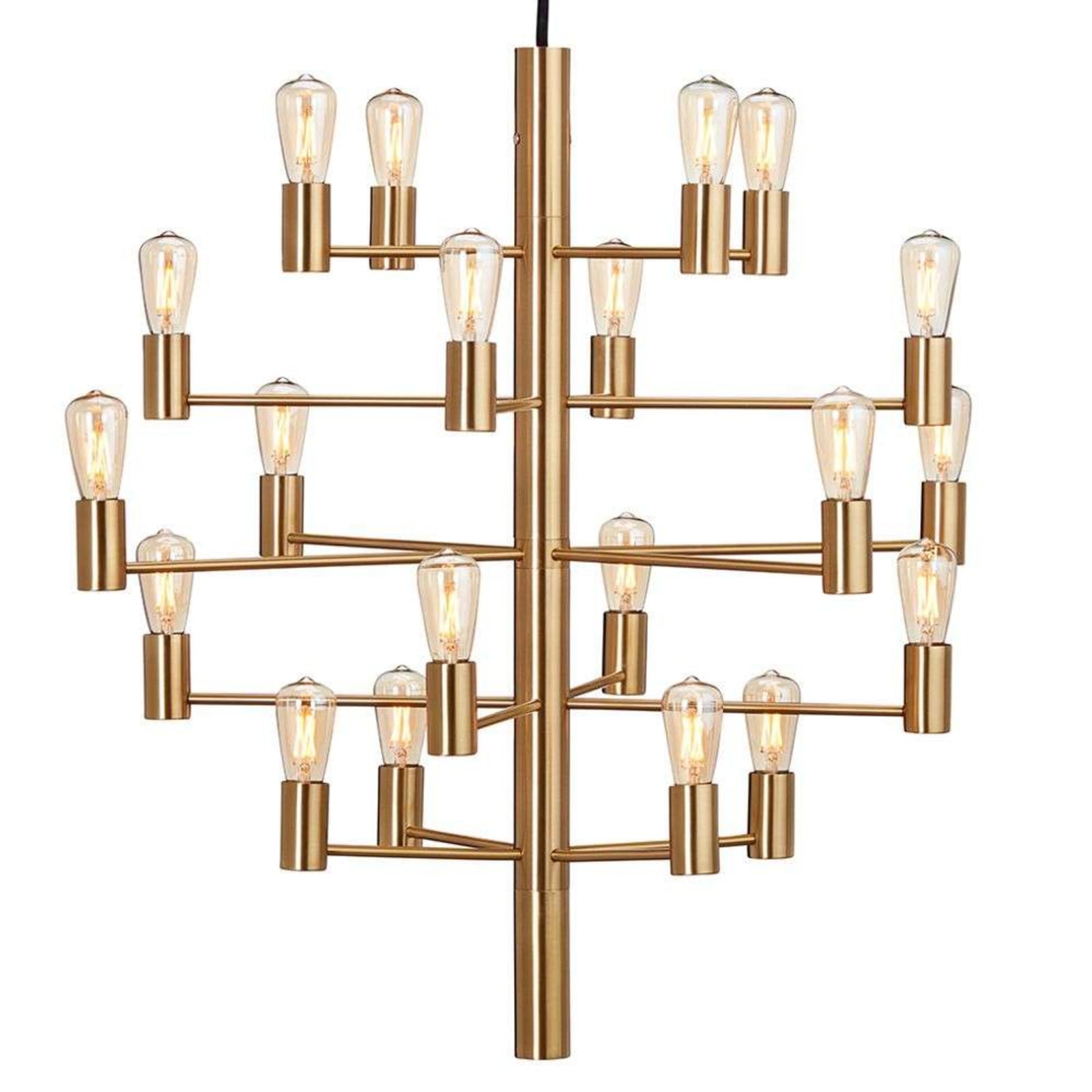 Manola 20 Kattokruunu Satin Brass - Herstal - Ruokailutila - Metalli