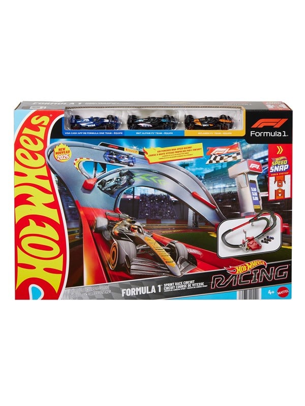 Hot Wheels F-1 Racing Sprint -ratapaketti