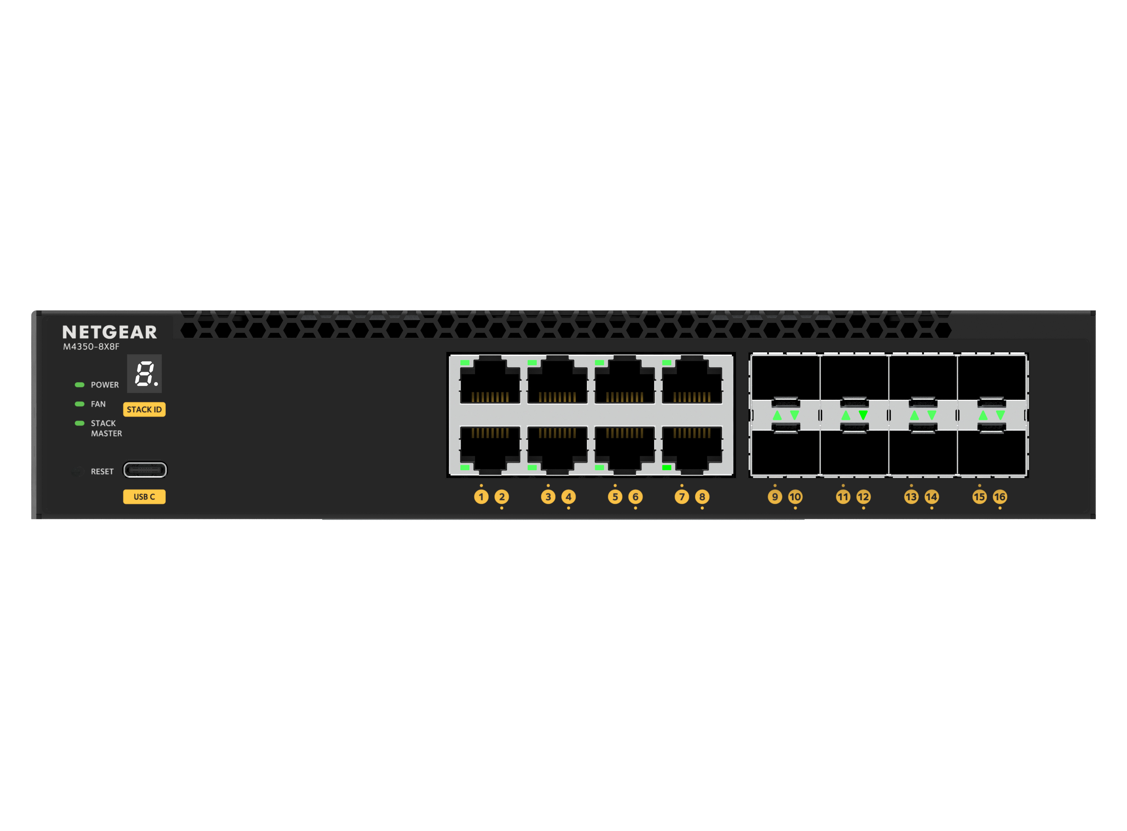 Netgear Xsm4316 Hallittu L3 10g Ethernet (100/1000/10000) 1u Musta