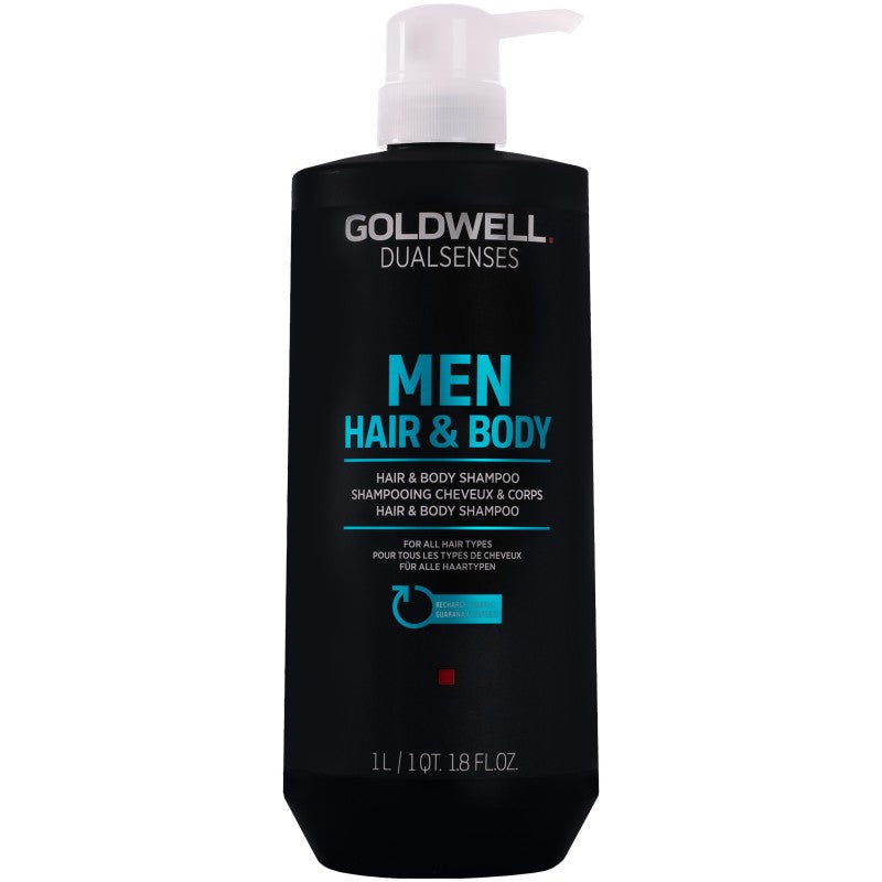 Goldwell DLS Shampoo for Men Hair & Body 1000ml